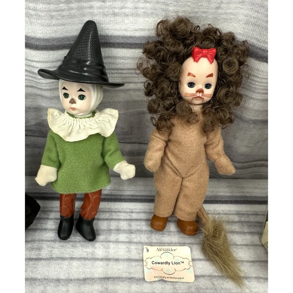 WIZARD OF OZ‎ COLLECTIBLES - MADAME ALEXANDER DOLLS / TRINKET BOX / SPREADER SET